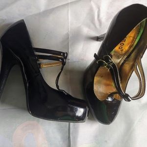 Women Bamboo High Heels